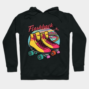 1980s Era Roller Skates 80s Flashback, 80s skating Hoodie